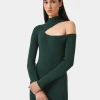 Forcast Destiny Cut Out Knit Dress* Midi Dresses|Midi Dresses