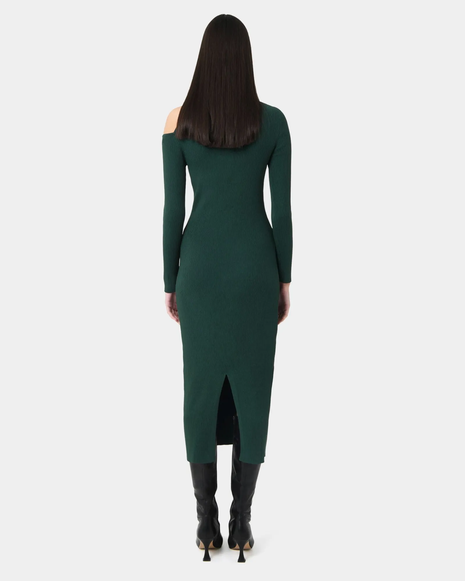 Forcast Destiny Cut Out Knit Dress* Midi Dresses|Midi Dresses