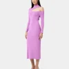 Forcast Destiny Cut Out Knit Dress* Midi Dresses|Midi Dresses