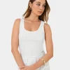 Forcast Devin Ribbed Singlet Top* T-Shirts & Tops|Work Tops