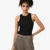 Forcast Devon Cotton Blend Singlet* T-Shirts & Tops|Work Tops