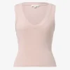 Forcast Devon V-neck Singlet* T-Shirts & Tops|Work Tops