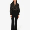 Forcast Dotti Polka Dot Printed Blouse* T-Shirts & Tops|Long Sleeve Tops