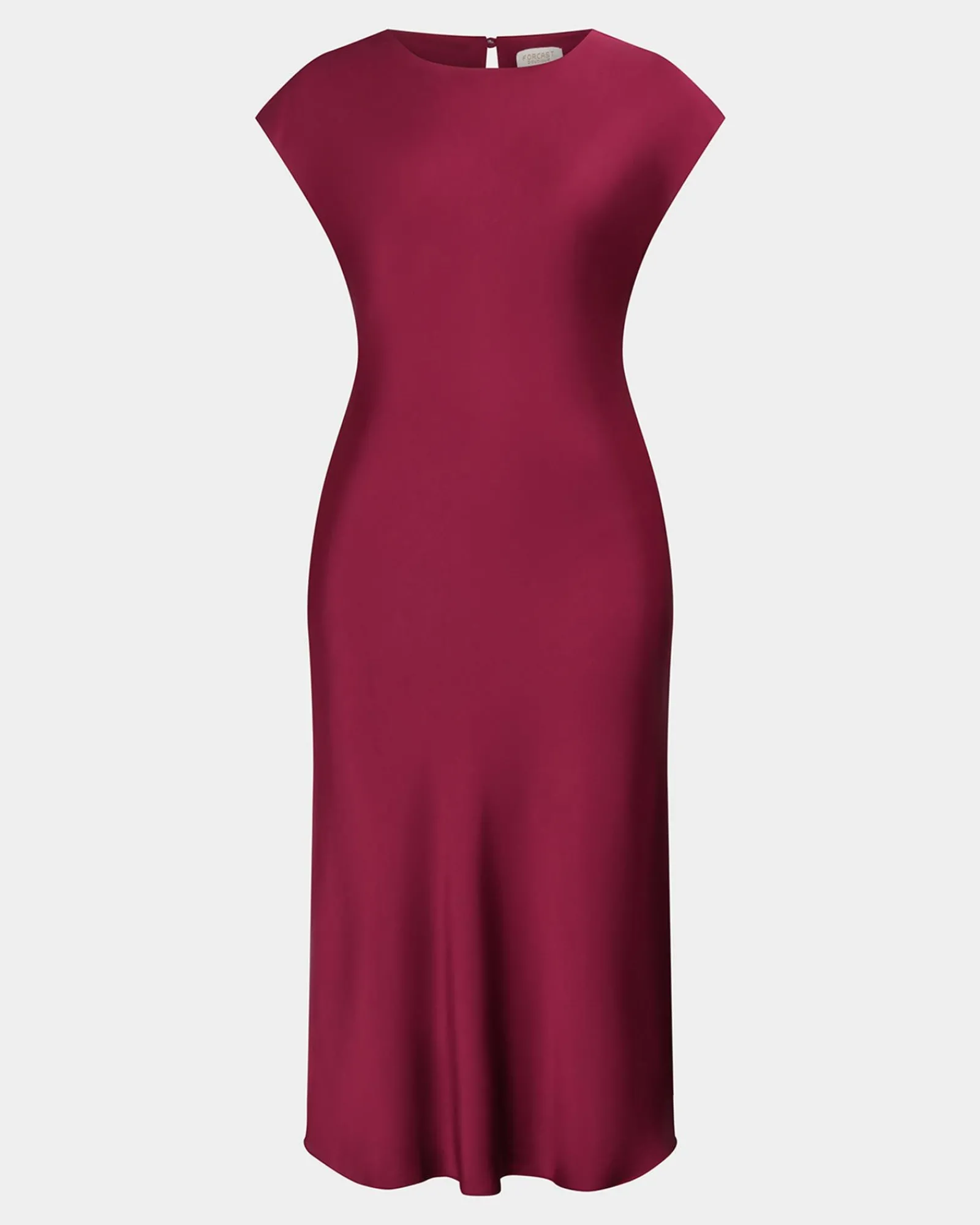 Forcast Dulce Satin Midi Dress* Midi Dresses|Midi Dresses