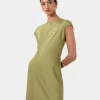 Forcast Dulce Satin Midi Dress* Midi Dresses|Midi Dresses