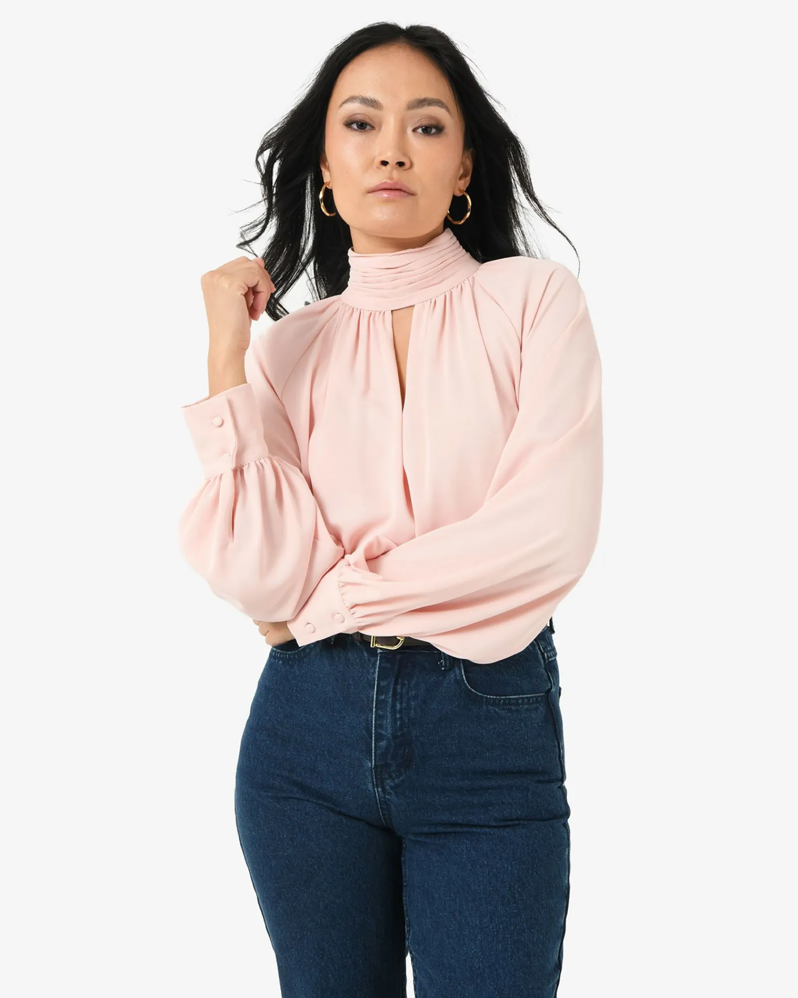 Forcast Edina Long Sleeve Blouse* Long Sleeve Tops|Shirts & Blouses