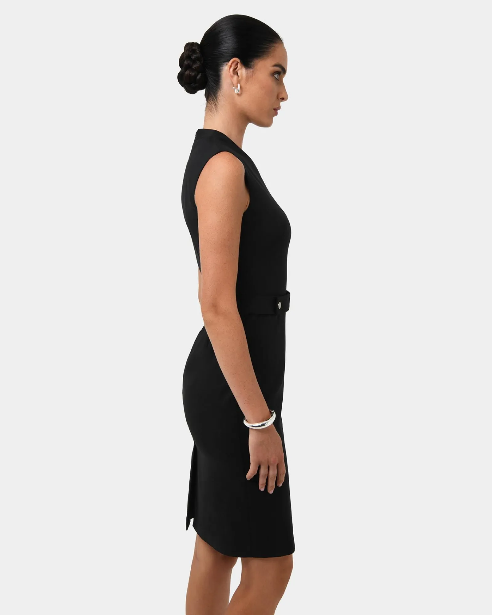 Forcast Elka Belted Pencil Dress* Conscious|Mini Dresses