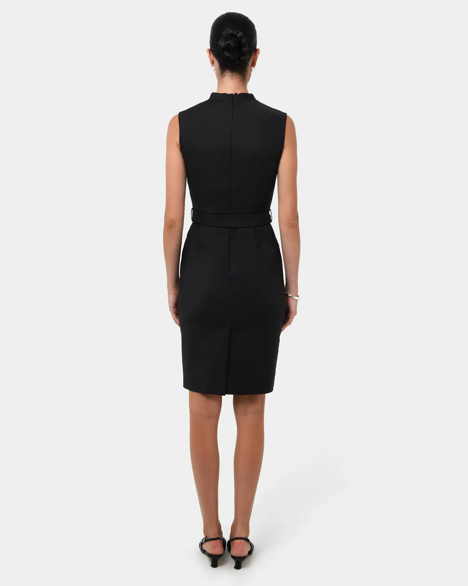 Forcast Elka Belted Pencil Dress* Conscious|Mini Dresses