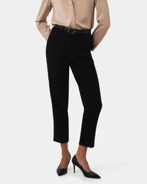 Forcast Elka Straight Leg Pants* High-Waisted Pants|Straight Leg Pants