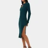Forcast Elliot Collared Knit Dress* Knit Dresses|Knit Dresses