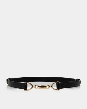 Forcast Emeri Leather Adjustable Belt* Belts