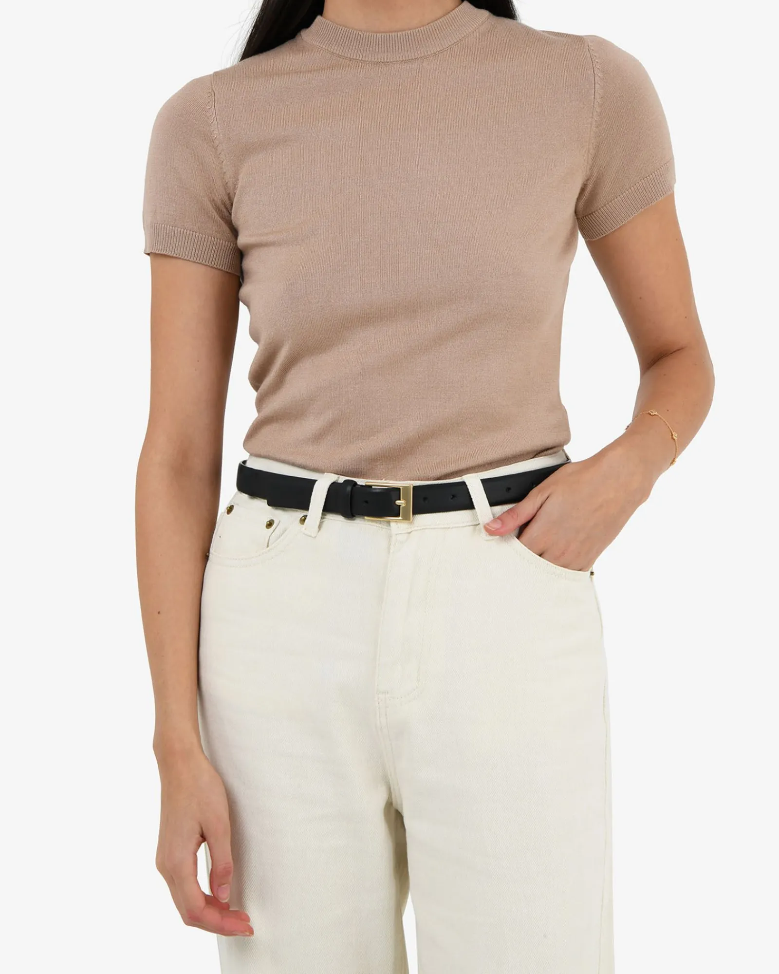 Forcast Faith Leather Belt* Belts