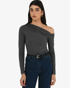 Forcast Felicha Asymmetric Top* T-Shirts & Tops|Long Sleeve Tops