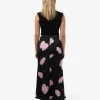 Forcast Felicia Floral Satin Skirt* Midi & Maxi Skirts|Work Skirts
