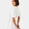 Forcast Fernanda Linen Dress* Conscious|Midi Dresses
