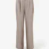 Forcast Fitzroy Pleat Front Pants* High-Waisted Pants|Straight Leg Pants