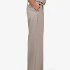 Forcast Fitzroy Pleat Front Pants* High-Waisted Pants|Straight Leg Pants