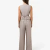 Forcast Fitzroy Pleat Front Pants* High-Waisted Pants|Straight Leg Pants