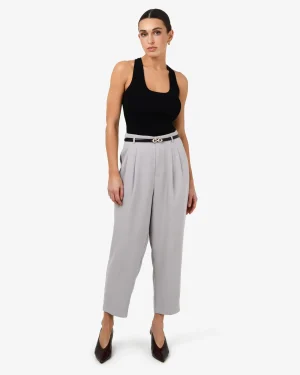 Forcast Ganni Tapered Pants* Cropped Pants|High-Waisted Pants
