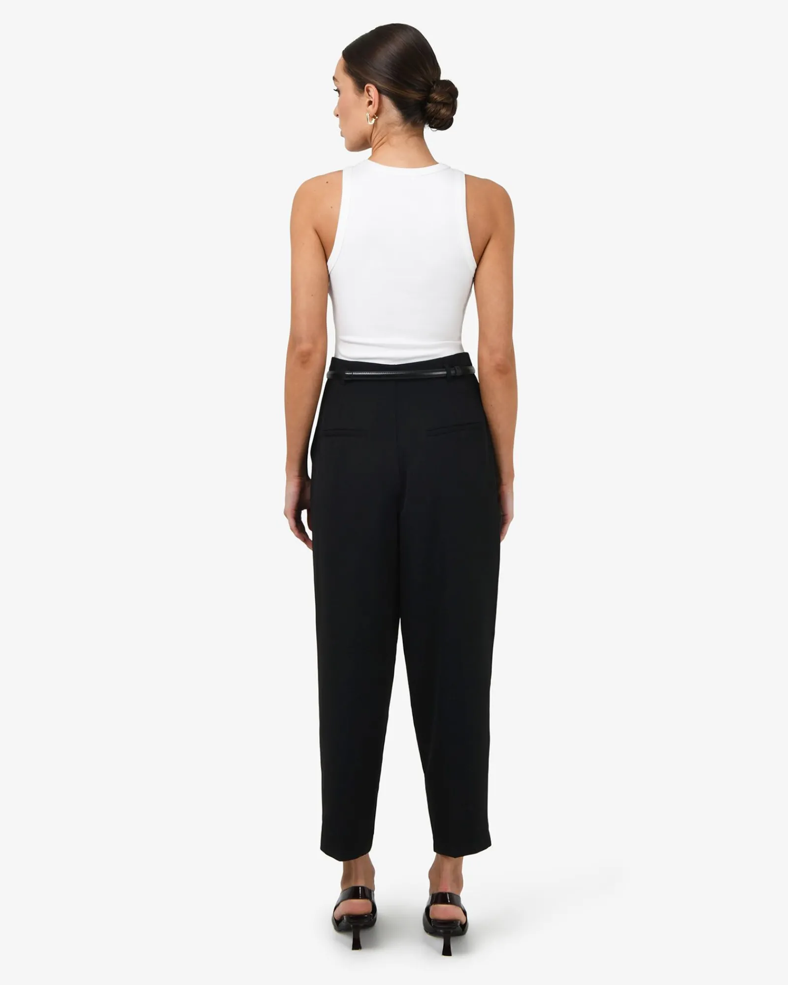 Forcast Ganni Tapered Pants* Cropped Pants|High-Waisted Pants