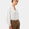 Forcast Giorga Lace Trim Blouse* T-Shirts & Tops|Long Sleeve Tops