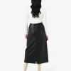 Forcast Giselle Panel Pu Skirt* Midi & Maxi Skirts|Work Skirts