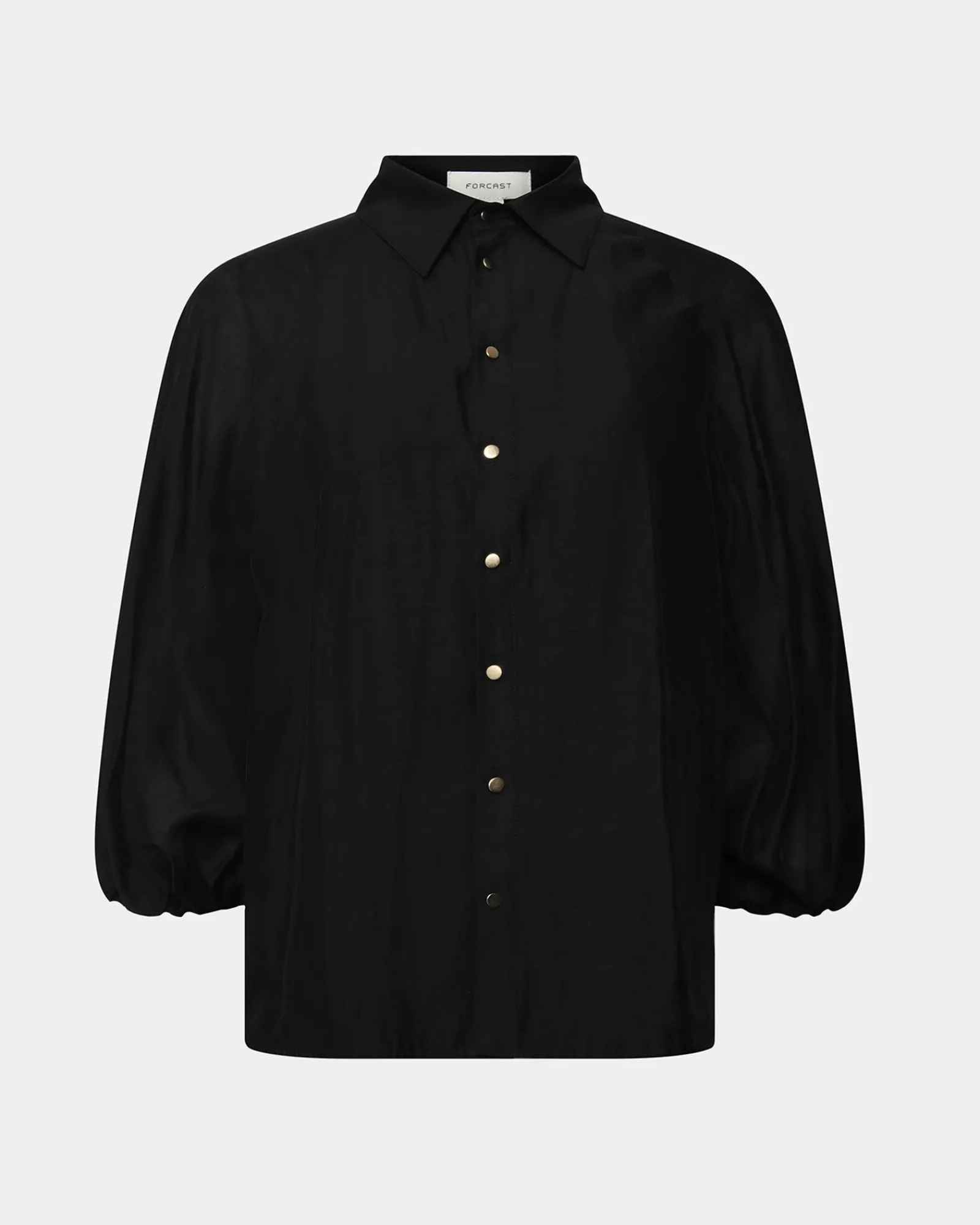 Forcast Giulia Gold Button Blouse* Long Sleeve Tops|Shirts & Blouses
