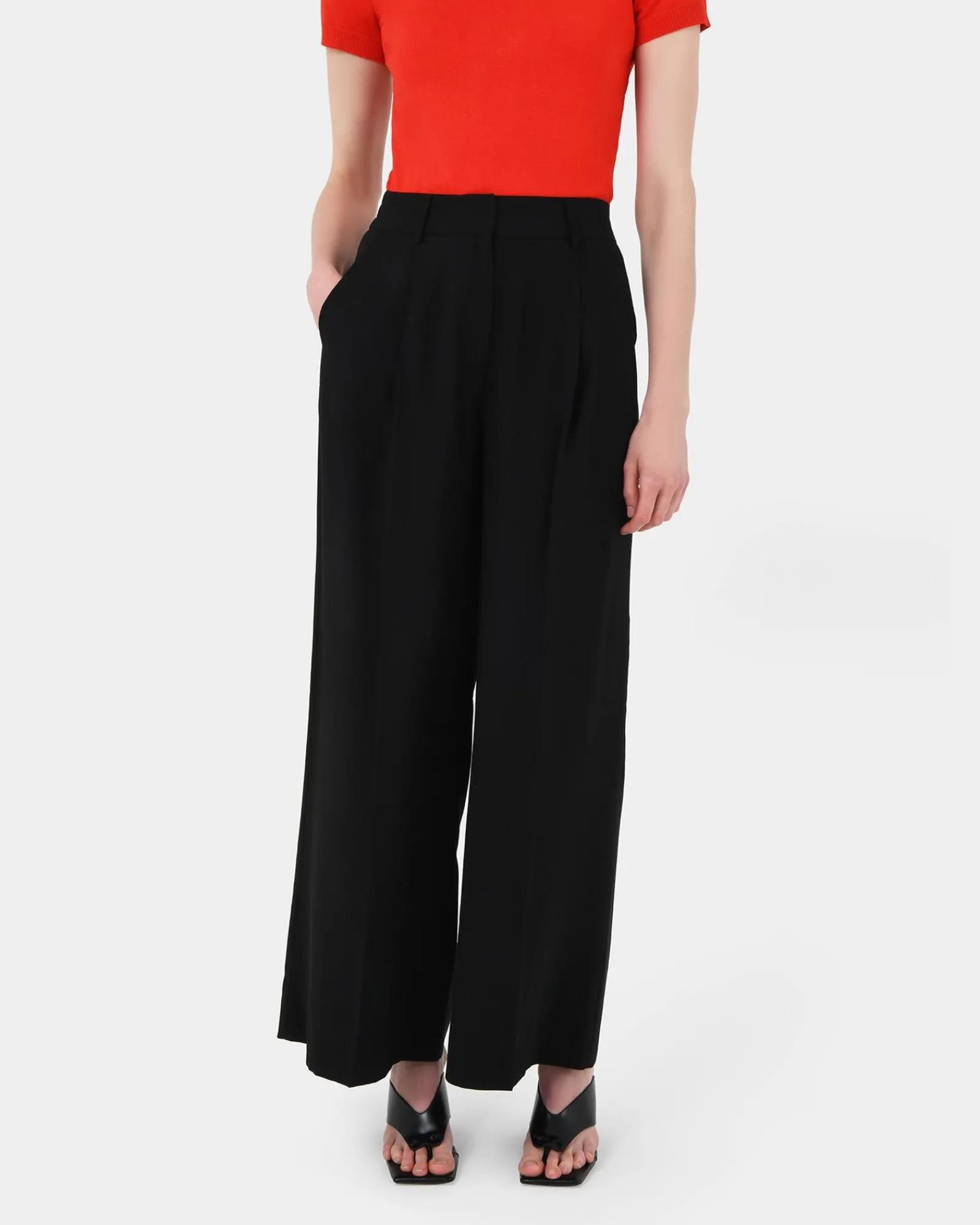 Forcast Goulbury Wide Leg Pants* High-Waisted Pants|Wide-Leg Pants