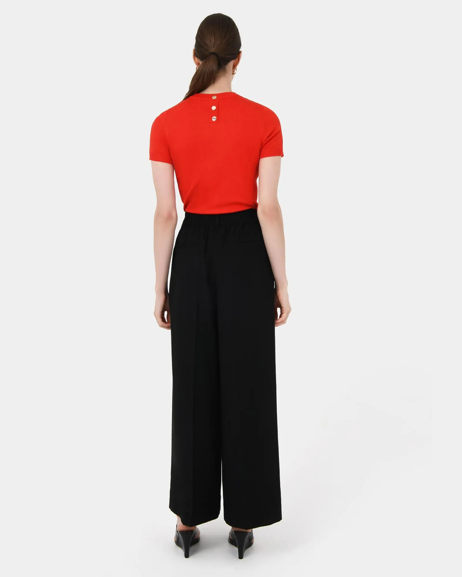 Forcast Goulbury Wide Leg Pants* High-Waisted Pants|Wide-Leg Pants