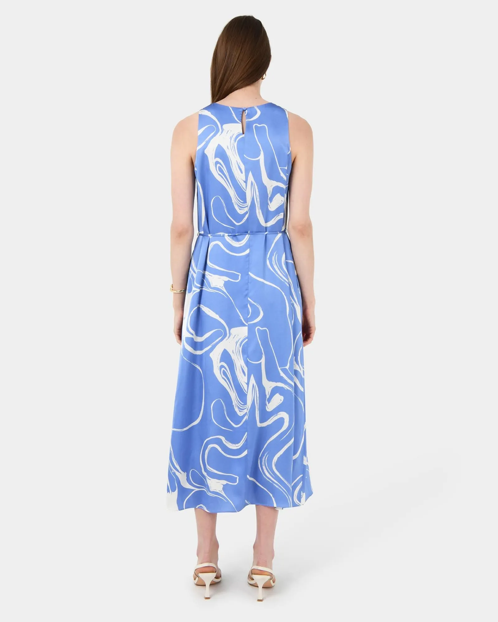 Forcast Gretchen Printed Midi Dress* Midi Dresses|Midi Dresses