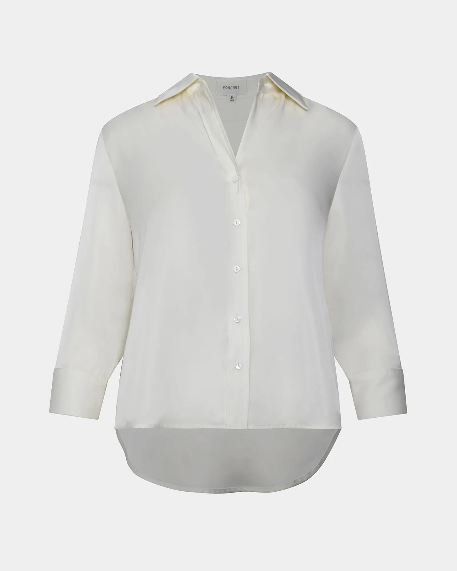 Forcast Hailee 3/4 Sleeve Satin Blouse* Long Sleeve Tops|Shirts & Blouses