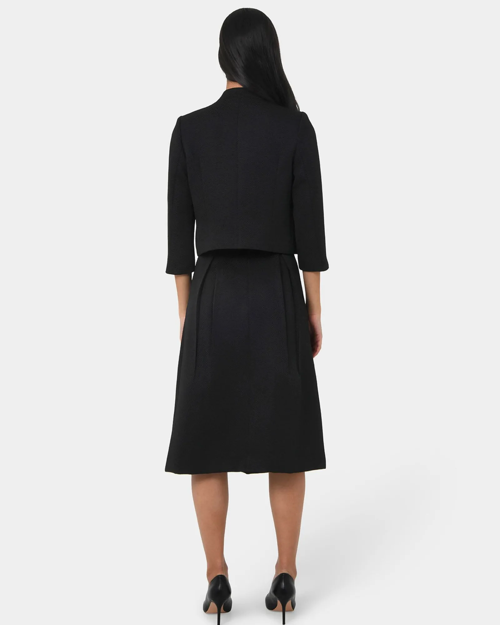 Forcast Harriet Jacquard Crop Jacket* Jackets & Blazers|Matching Sets