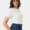 Forcast Harvey Cable Knit Top* T-Shirts & Tops|Work Tops