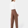 Forcast Hazel Belted Tapered Pant* High-Waisted Pants|Work Pants