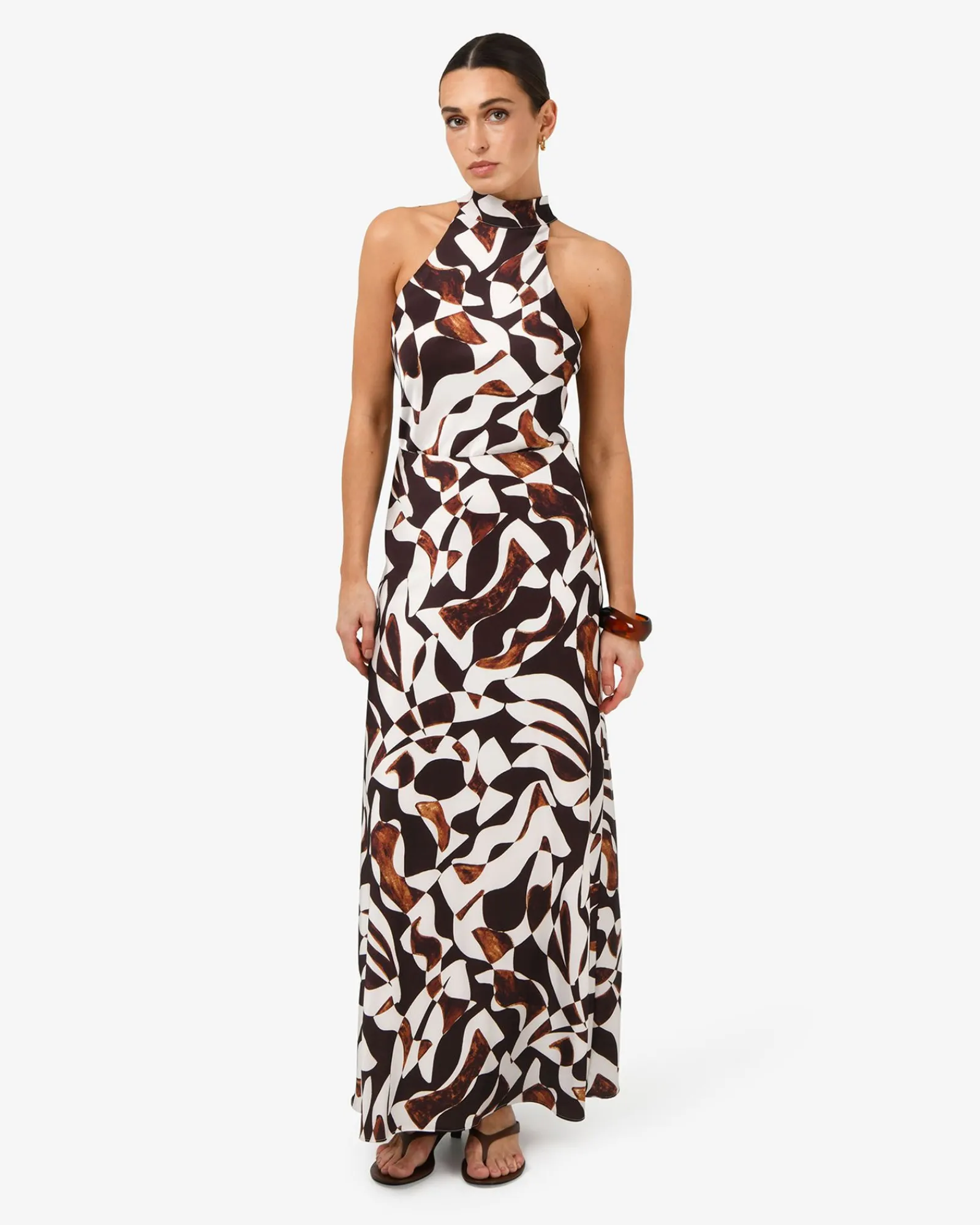 Forcast Hazel Printed A-line Skirt* Midi & Maxi Skirts|Work Skirts