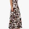 Forcast Hazel Printed A-line Skirt* Midi & Maxi Skirts|Work Skirts