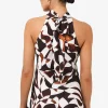 Forcast Hazel Printed Halter Dress* Maxi Dresses|Maxi Dresses