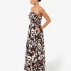 Forcast Hazel Printed Strapless Dress* Conscious|Maxi Dresses