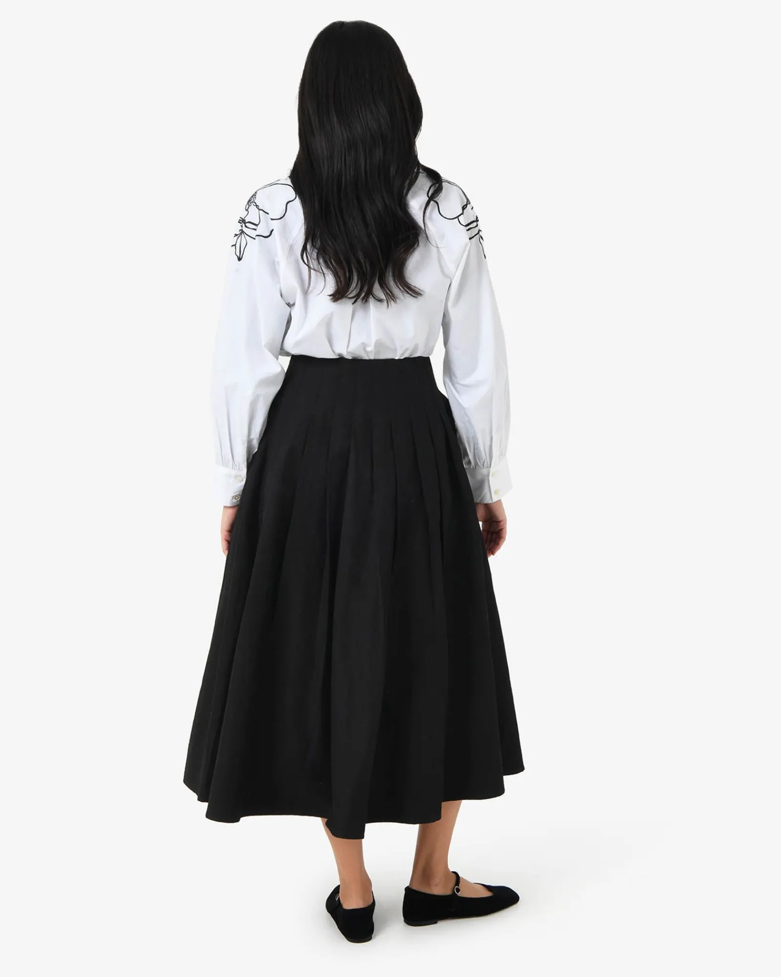 Forcast Heira Pleated Midi Skirt* Midi & Maxi Skirts|Work Skirts