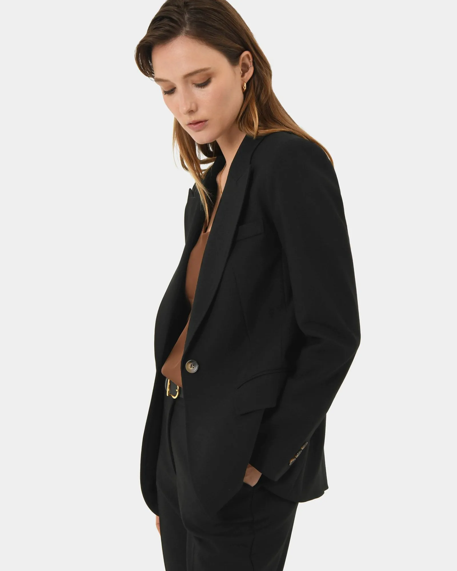 Forcast Hunter Single Breasted Blazer* Jackets & Blazers|Matching Sets