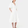 Forcast Iris Puff Sleeve Midi Dress* Midi Dresses|Midi Dresses