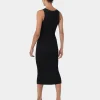 Forcast Isadora V-neck Knit Dress* Midi Dresses|Midi Dresses