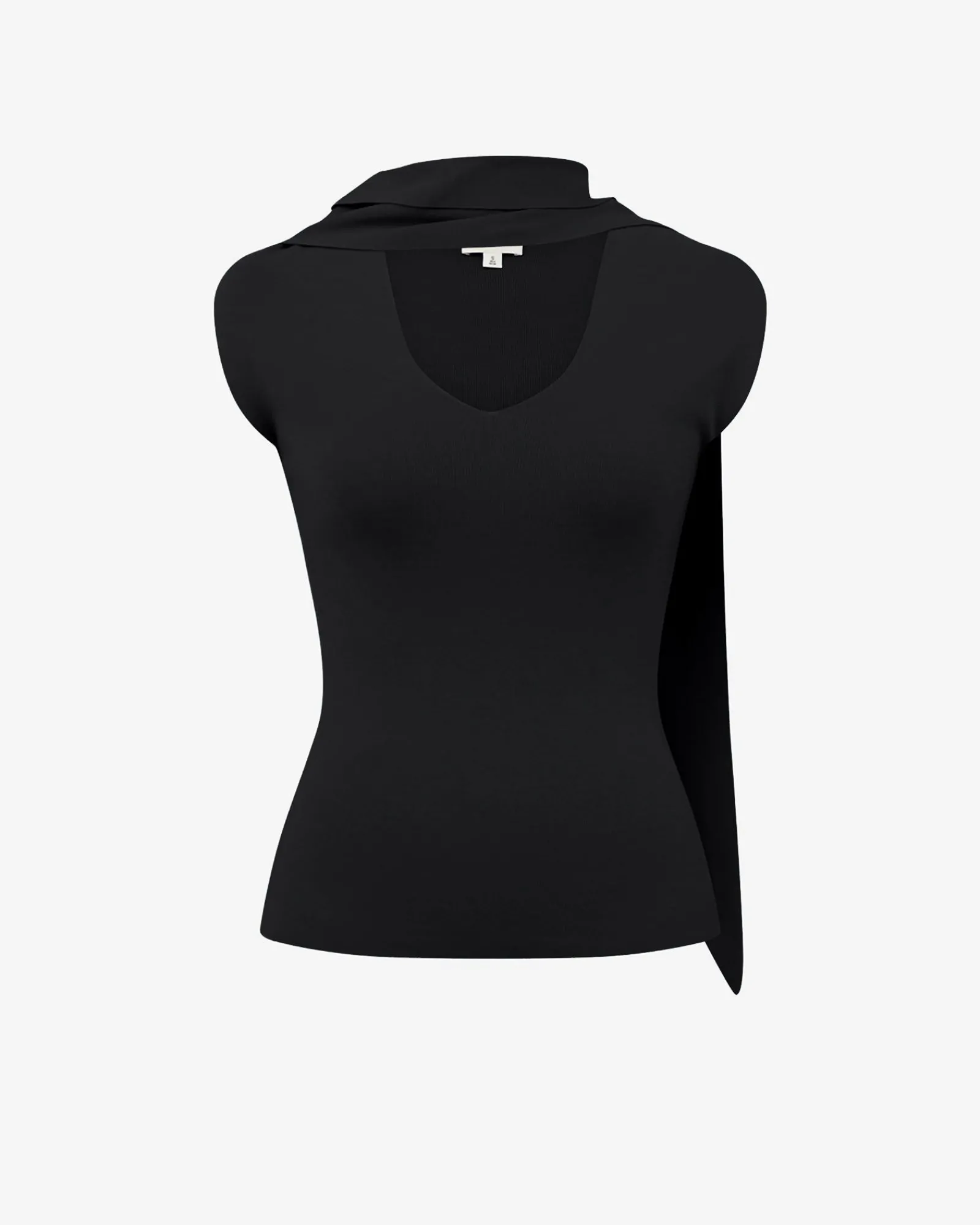 Forcast Isadora V-neck Scarf Knit Top* T-Shirts & Tops|Work Tops