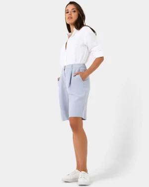 Forcast Jakie Tailored Shorts* High-Waisted Pants|Work Pants