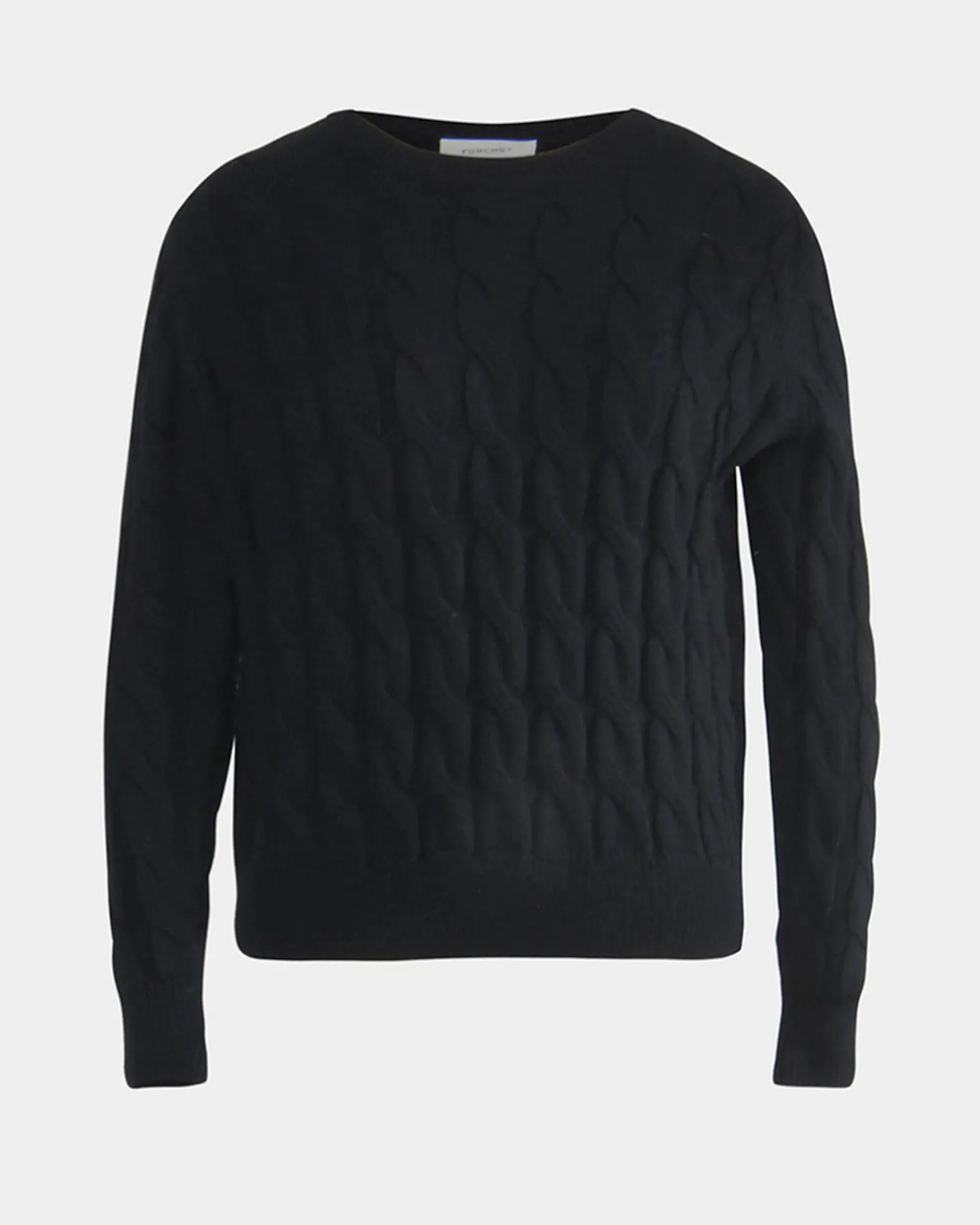 Forcast Janna Cable Jumper* Long Sleeve Tops|Work Tops