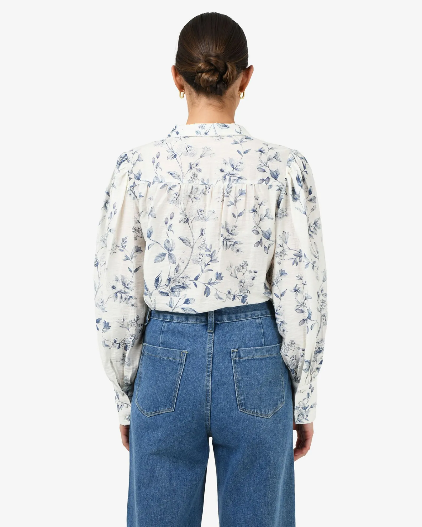 Forcast Jasmine Floral Blouse* Long Sleeve Tops|Shirts & Blouses