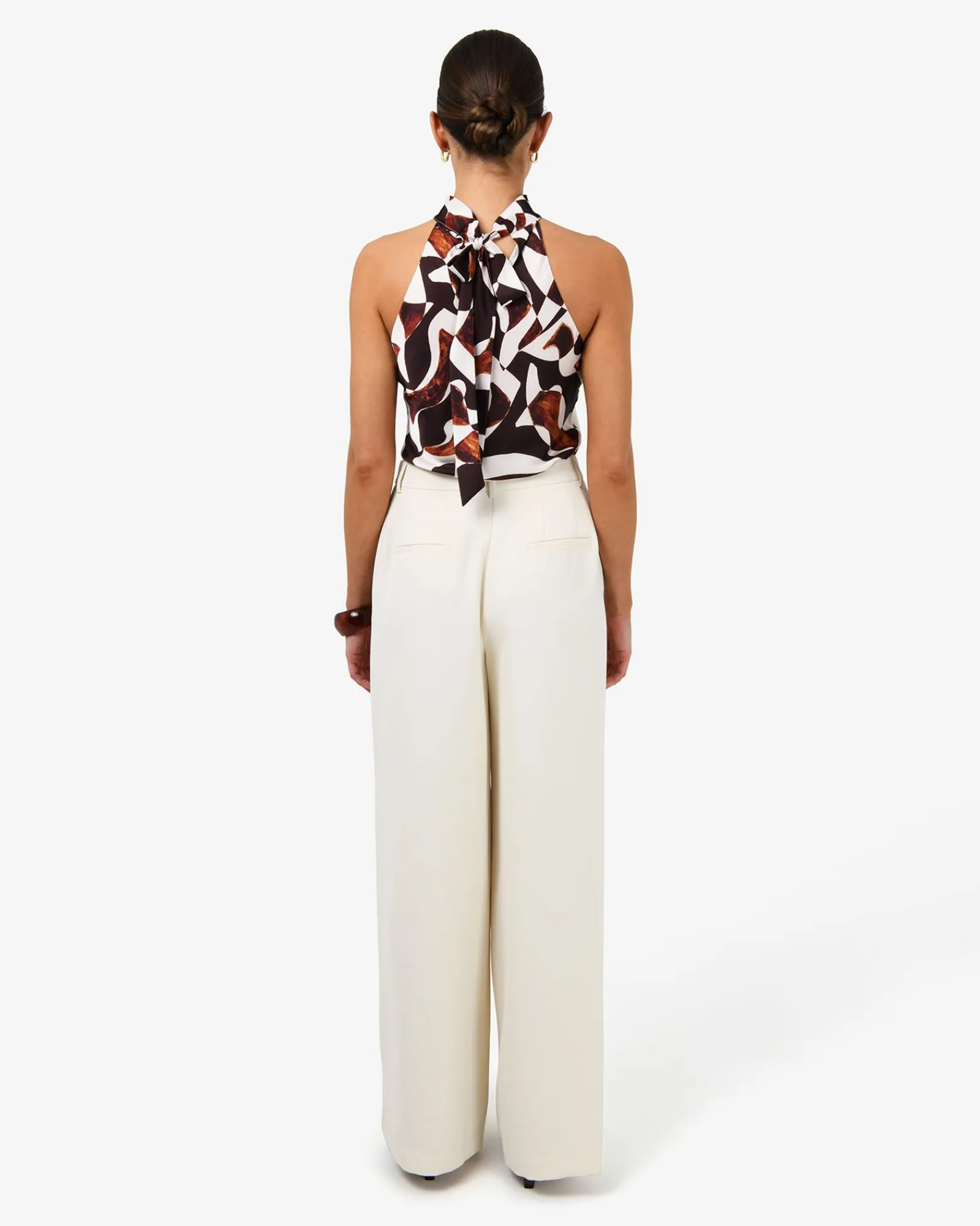Forcast Jemima Wide Leg Pants* High-Waisted Pants|Wide-Leg Pants
