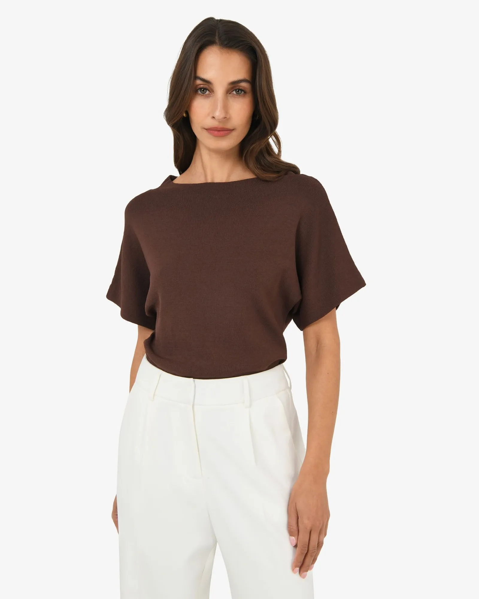 Forcast Jemma Relaxed Knit Top* T-Shirts & Tops|Work Tops