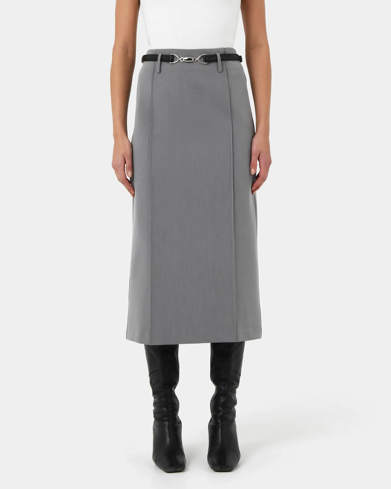 Forcast Joelle Column Skirt* Midi & Maxi Skirts|Work Skirts