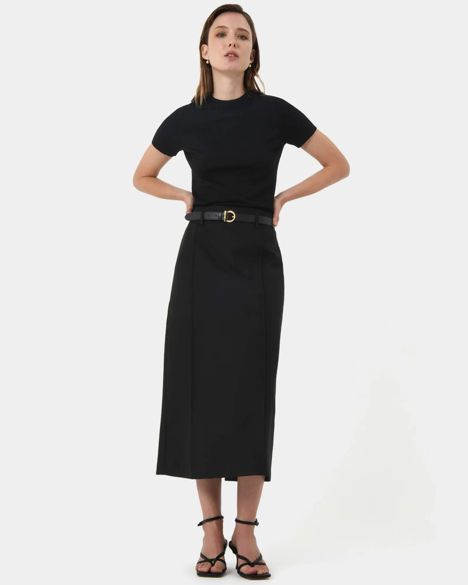 Forcast Joelle Column Skirt* Midi & Maxi Skirts|Work Skirts